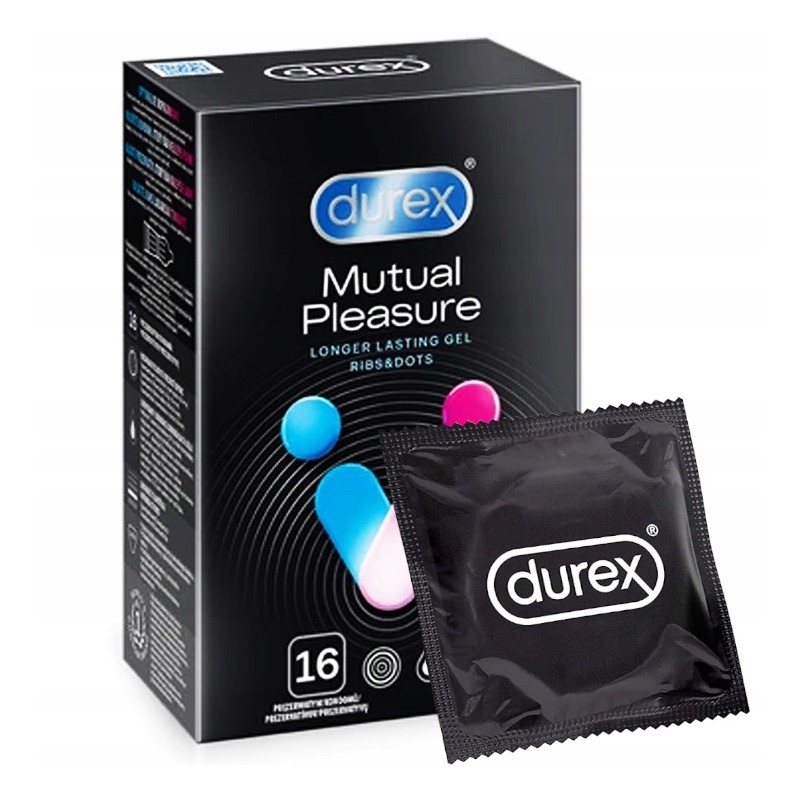 DUREX Mutual Pleasure 16 szt. PLEASUREMAX+PERFORMA