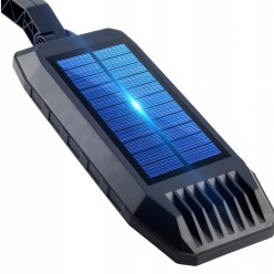 Mocna Mała Lampa Solarna Uliczna Latarnia 120 LED COB + PILOT