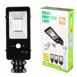 Solarna Lampa Uliczna 200W Latarnia Mocowanie Do Rury + Pilot