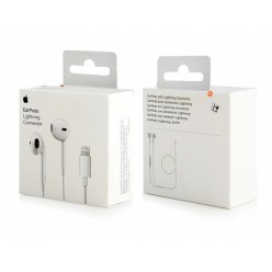 SŁUCHAWKI Apple Ipod EarPods Lightning PRZEWODOWE + PILOT