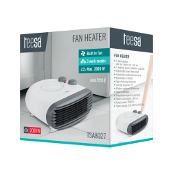 Termowentylator  TEESA  (1000 W,  2000 W)