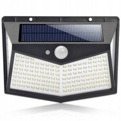 MOCNA LAMPA SOLARNA NAŚCIENNA LATARNIA LED COB 212