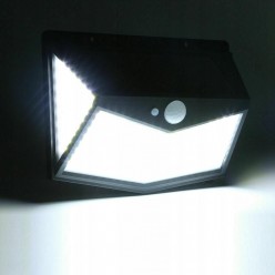 MOCNA LAMPA SOLARNA NAŚCIENNA LATARNIA LED COB 212