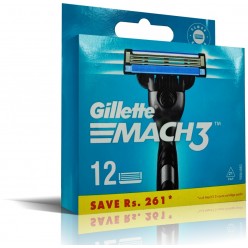 GILLETTE MACH3 GILETTE WKŁADY NOŻYKI OSTRZA 12 SZT