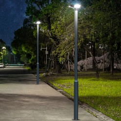 Uliczna Lampa Solarna XXL UFO 1000W 3 Tryby Świecenia