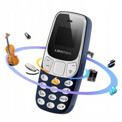 Mini Telefon DualSIM Bluetooth Zmieniający Głos 3 Damski Męski Dziecięcy