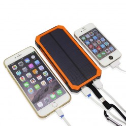 Powerbank Solarny 20 000 mAh Rozmiar XL 2xUSB microUSB 2A