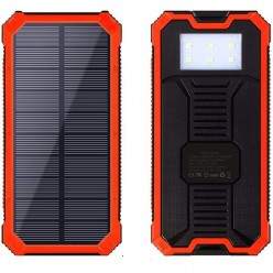 Powerbank Solarny 20 000 mAh Rozmiar XL 2xUSB microUSB 2A