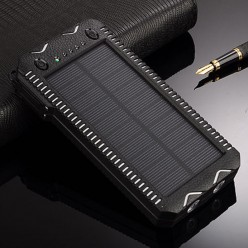 3w1 Powerbank Solarny Latarka Zapalniczka 20 000 mAh 2xUSB 2A