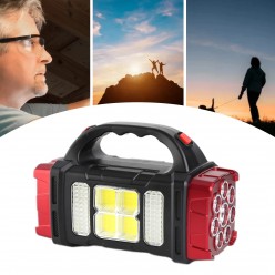 Latarka Lampa XL Solarna Szperacz LED COB  2 Rodzaje Światła 38W