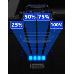 Latarka Solarna Lampa Warsztatowa Płaska Szperacz Powerbank