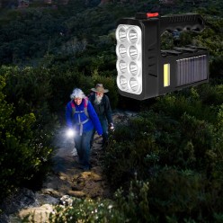 3w1 Latarka Solarna Lampa Szperacz XL Powerbank