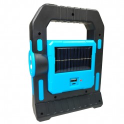 4w1 Latarka Solarna Lampa Warsztatowa Powerbank Szperacz LED + COB