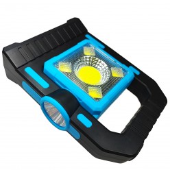 4w1 Latarka Solarna Lampa Warsztatowa Powerbank Szperacz LED + COB