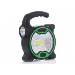 2w1 Mobilna Lampa i Latarka LED COB z Uchwytem