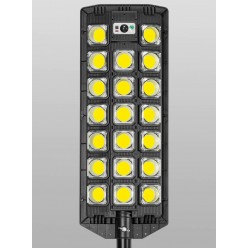 LAMPA SOLARNA CZUJNIK RUCHU 620 COB 1600W + PILOT