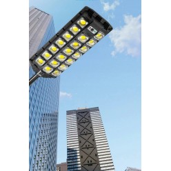 LAMPA SOLARNA CZUJNIK RUCHU 620 COB 1600W + PILOT