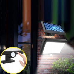 Lampa Solarna XL Czujnik Ruchu Zmierzchu 288 COB