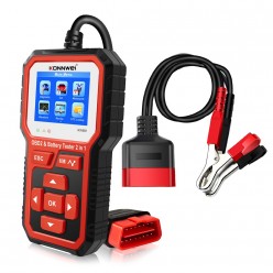 Miernik diagnostyczny, skaner OBD2, tester baterii  Konnwei KW681