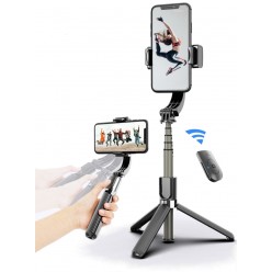 3w1 Gimbal 360° Stabilizator Obrazu Selfie Stick Statyw Tripod