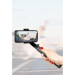 3w1 Gimbal 360° Stabilizator Obrazu Selfie Stick Statyw Tripod