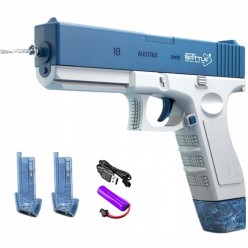 Elektroniczny Pistolet Na Wodę 2x Magazynki Akumulator USB