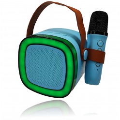 Bluetooth Głośnik Karaoke z Mikrofonem 10 Funkcji Modulacji