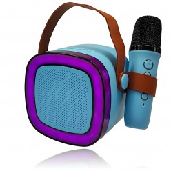 Bluetooth Głośnik Karaoke z Mikrofonem 10 Funkcji Modulacji