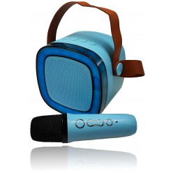 Bluetooth Głośnik Karaoke z Mikrofonem 10 Funkcji Modulacji