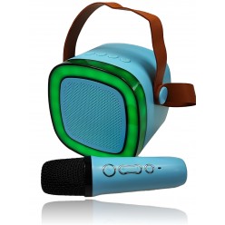 Bluetooth Głośnik Karaoke z Mikrofonem 10 Funkcji Modulacji