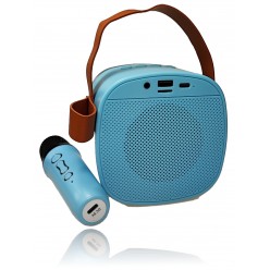 Bluetooth Głośnik Karaoke z Mikrofonem 10 Funkcji Modulacji