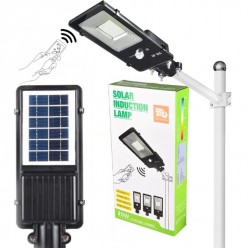 Solarna Lampa Uliczna 200W Latarnia Mocowanie Do Rury + Pilot