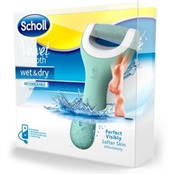 Scholl Velvet Smooth Wet&Dry Pilnik Do Stóp + 5 Rolek