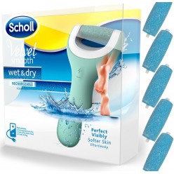 Scholl Velvet Smooth Wet&Dry Pilnik Do Stóp + 5 Rolek