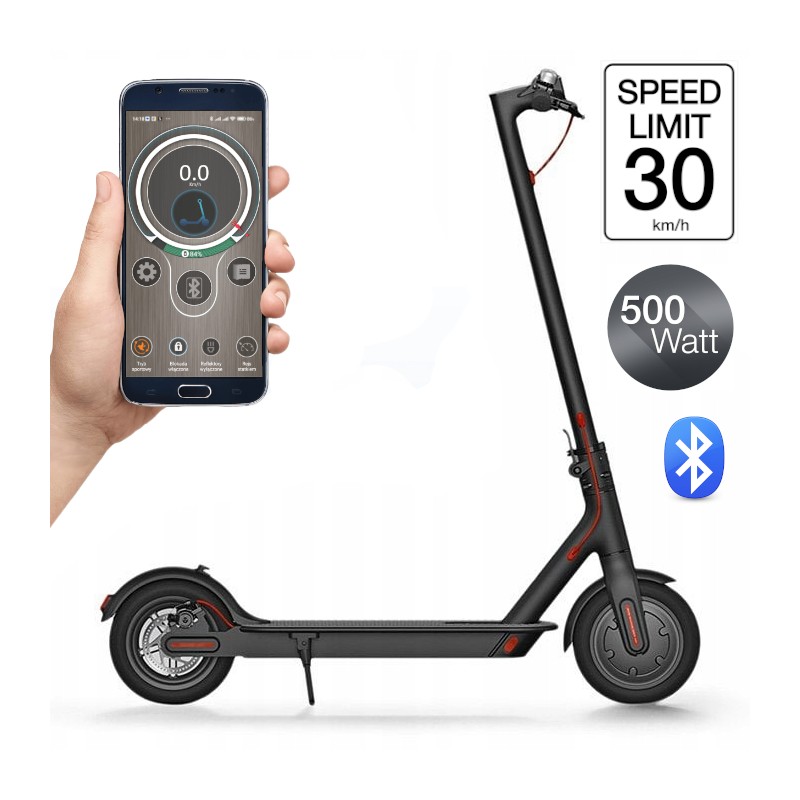 Elektryczna Hulajnoga E-scooter M365 3 Prędkości 30 km/h 500W Bluetooth