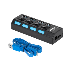 Hub Usb 3.0 4 Portowy Rebel