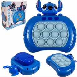 Zabawka Pop It Antystresowy Elektroniczny  5 Trybów Gra Popit Pokemon Stitch