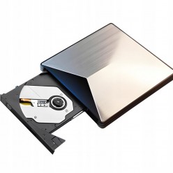 Zewnętrzny Napęd CD/DVD Nagrywarka USB 3.0 USB-C Aluminium