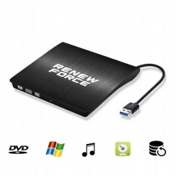 Napęd CD-R DVD-RW Zewnętrzny Nagrywarka USB 3.0