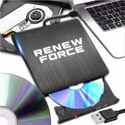 Napęd CD-R DVD-RW Zewnętrzny Nagrywarka USB 3.0