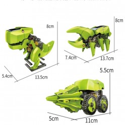 DIY Model Dinozaur Do Samodzielnego Złożenia Solarny Napęd 8+