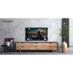 Telewizor Kruger&matz 32" Hd Google Tv,  Dvb-T2/s2/t/c   H.265 Hevc