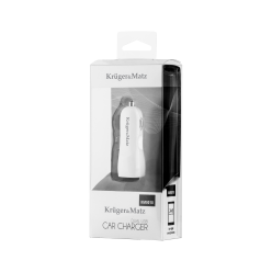 Ładowarka Samochodowa Kruger&matz 2Xusb 2400 Ma