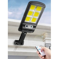 Solarna Lampa z Zewnętrznym Panelem Solarnym LED COB IP65