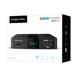 Tuner Dvb-T2  H.265 Hevc Kruger&matz