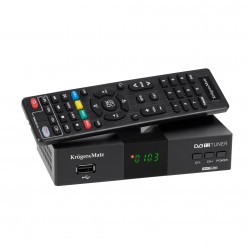 Tuner Dvb-T2  H.265 Hevc Kruger&matz