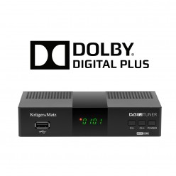 Tuner Dvb-T2  H.265 Hevc Kruger&matz