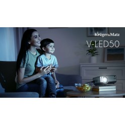 Projektor Led Z Wi-Fi Kruger&matz V-Led50