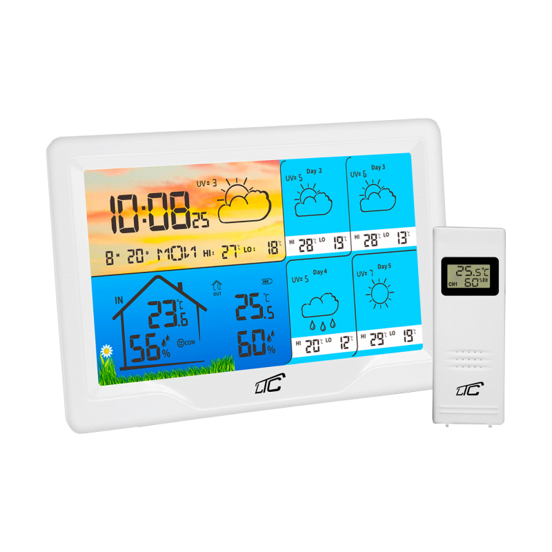 Stacja Pogodowa Smart Z Kolorowym Wyś.biała Tyua Lxstp08Bs