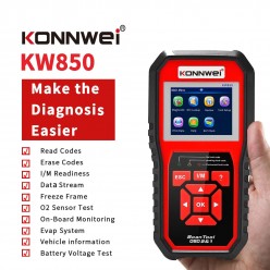 Miernik Diagnostyczny, Skaner Obd2  Konnwei Kw850